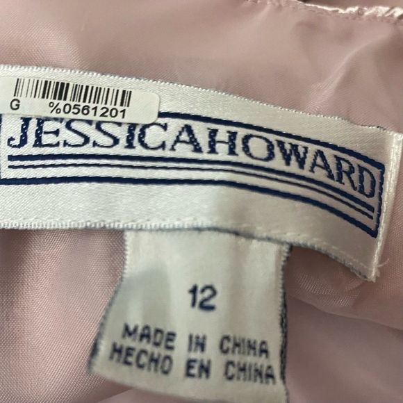 Jessica Howard Light Pink Cocktail Dress/Jacket - Picture 8 of 10